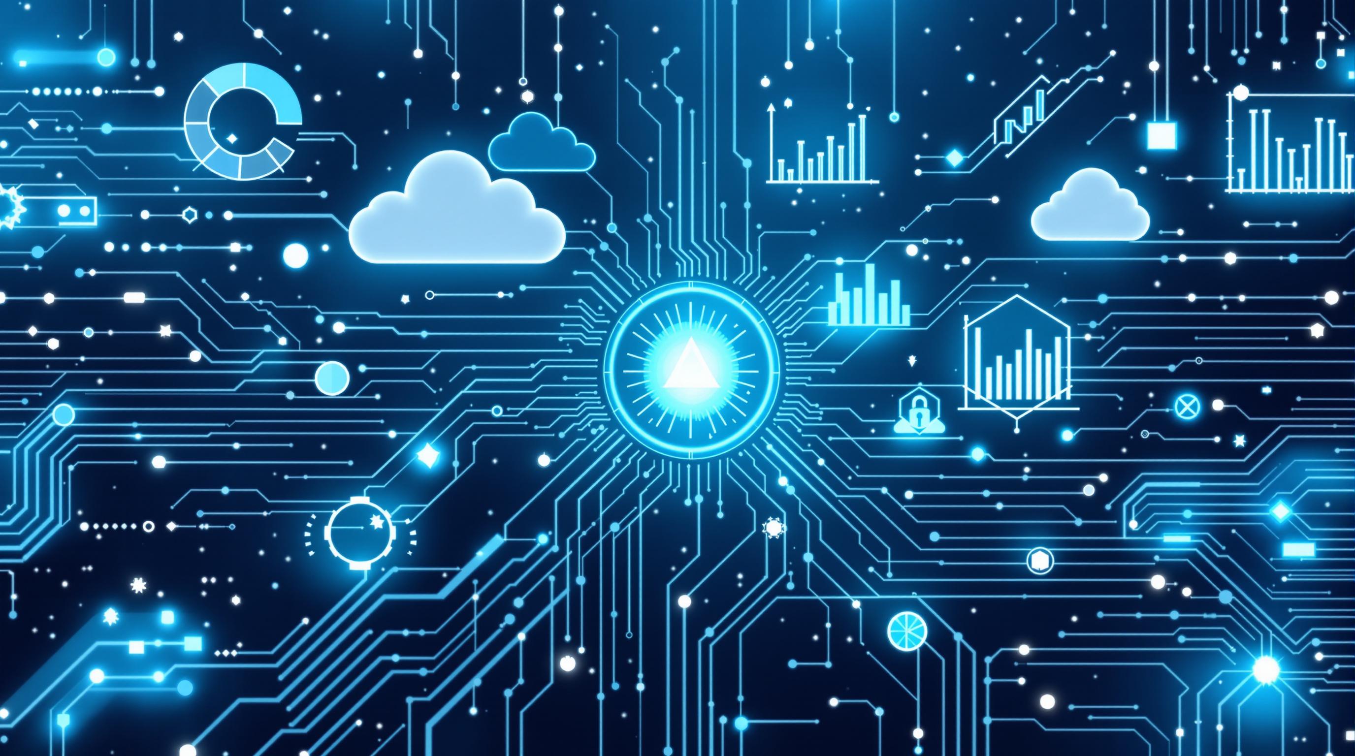 AI a digitální transformace - moderní technologie, cloud computing a business analytics