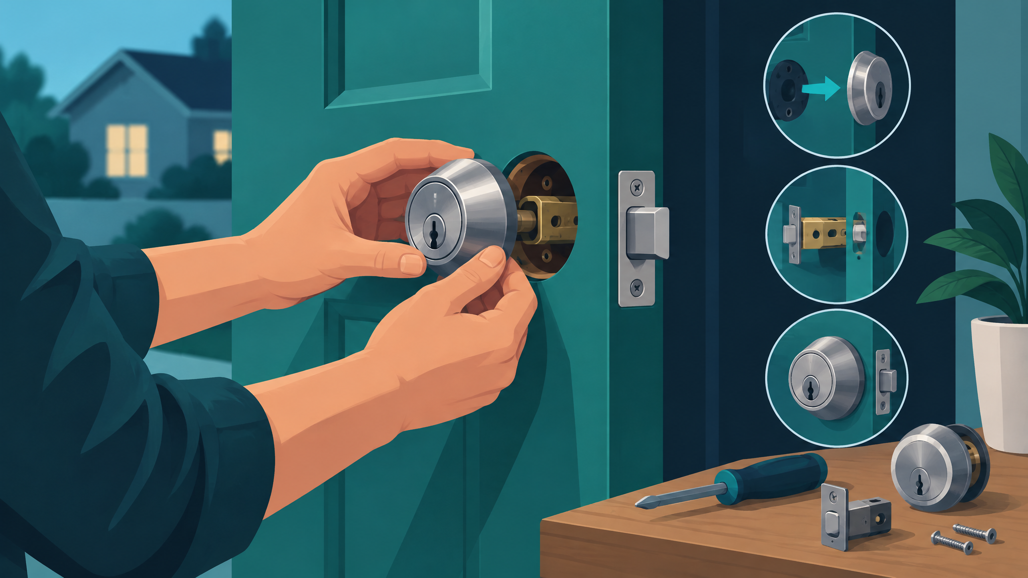 How to Replace a Deadbolt Lock Yourself: A Step-by-Step DIY Guide
