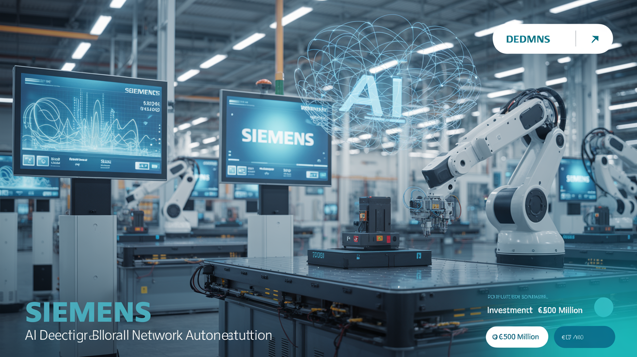 Siemens Digital Industries KI-Strategie 2025: 500 Millionen Euro Investment in Industrial AI