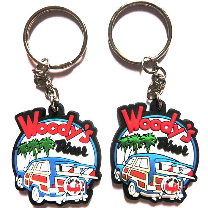PVC promotional keychains