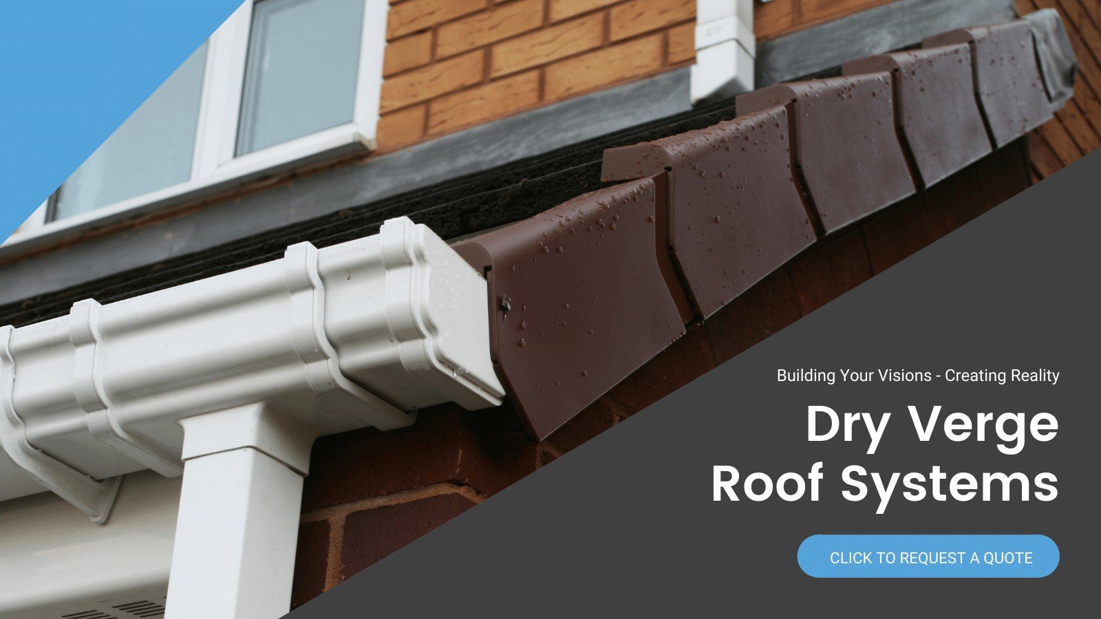 Dry verge roof systems on Northern Ireland home