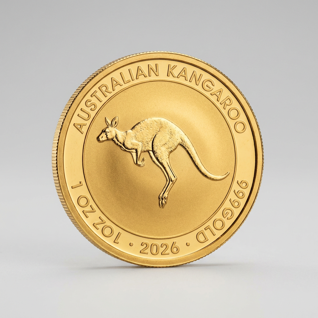 Perth Mint 1 oz Kangaroo 2026 Gold Coin