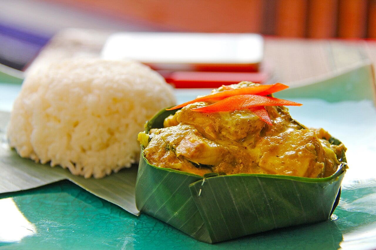 Cambodian Vegetable Amok