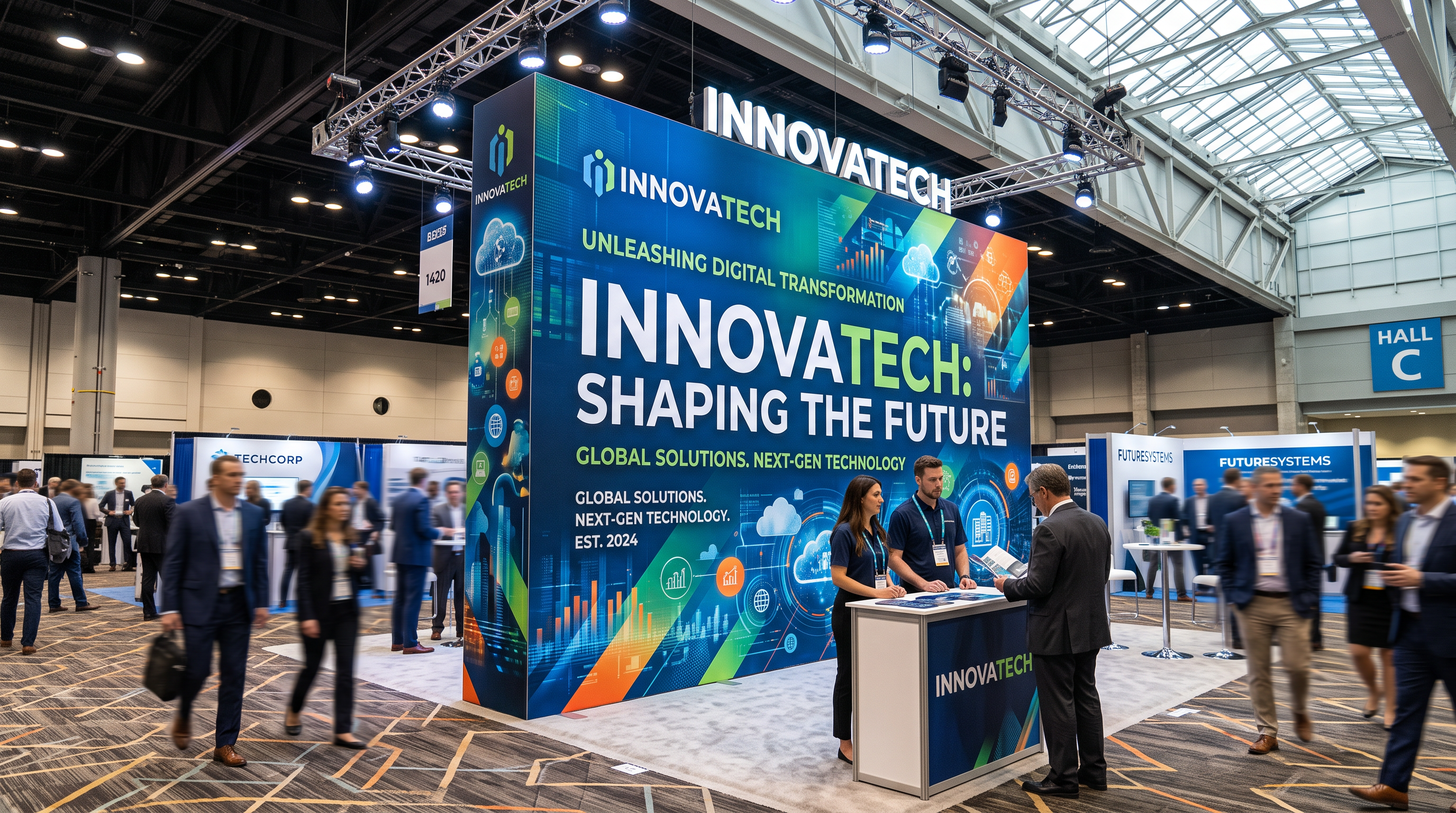 Exhibition Stand Graphics UK: Design High-Impact Trade Show Displays
