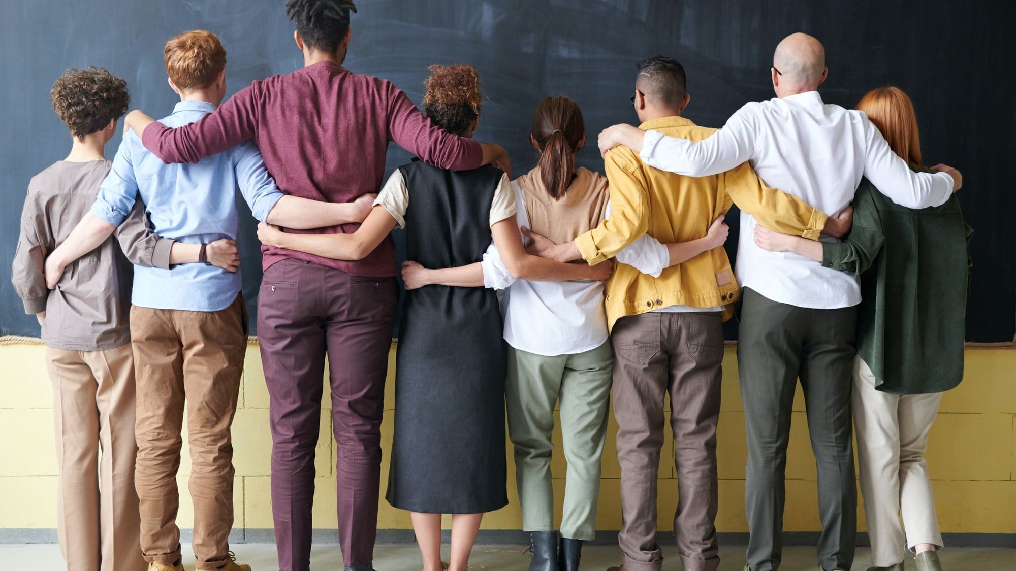 Inclusive workplace environment with diverse team