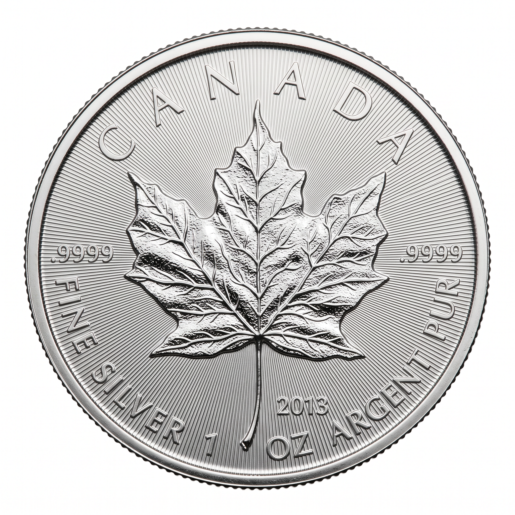 Royal Canadian Mint 1 oz Maple Leaf 2013 Silver Coin