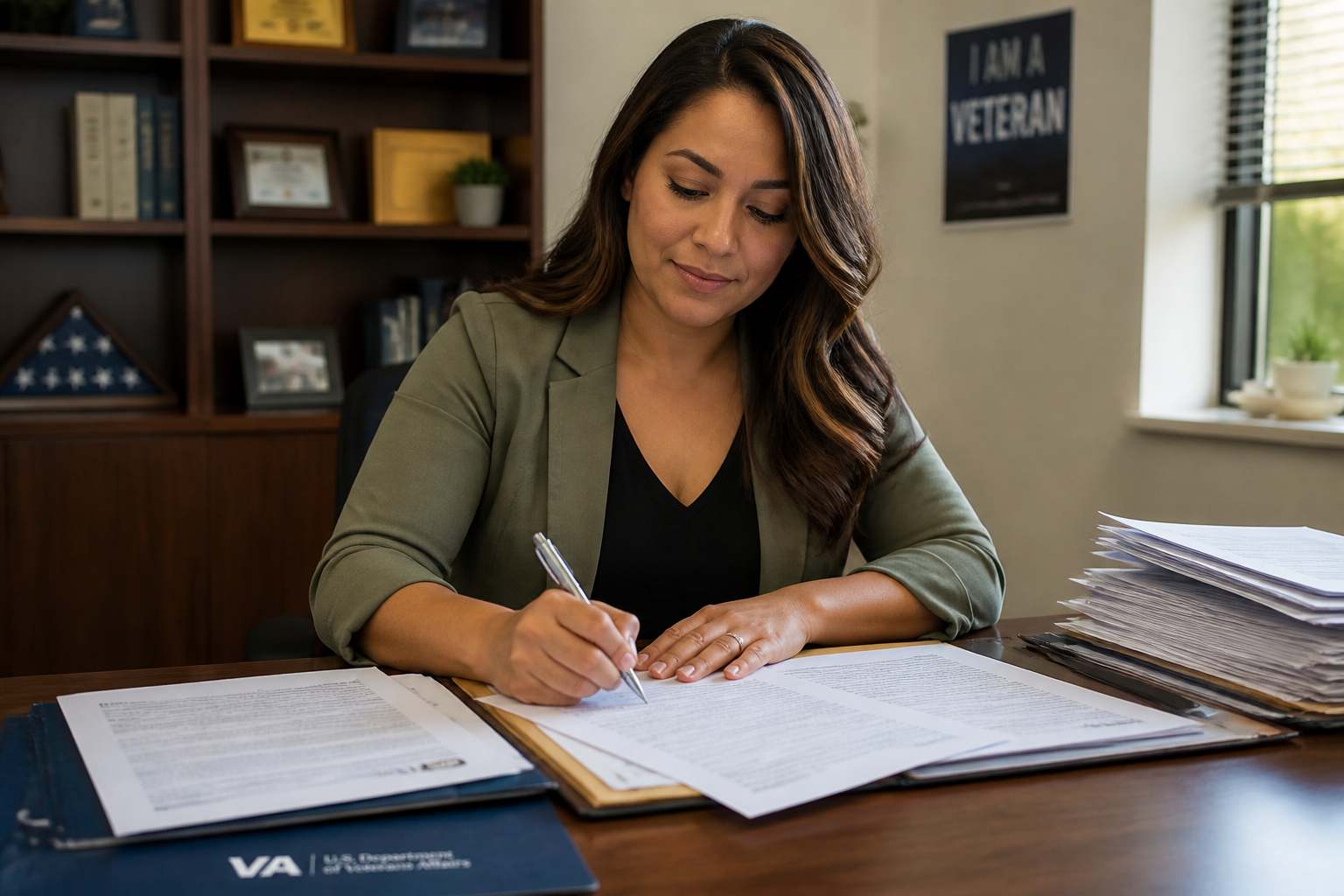 Sign the VA Authorization Forms