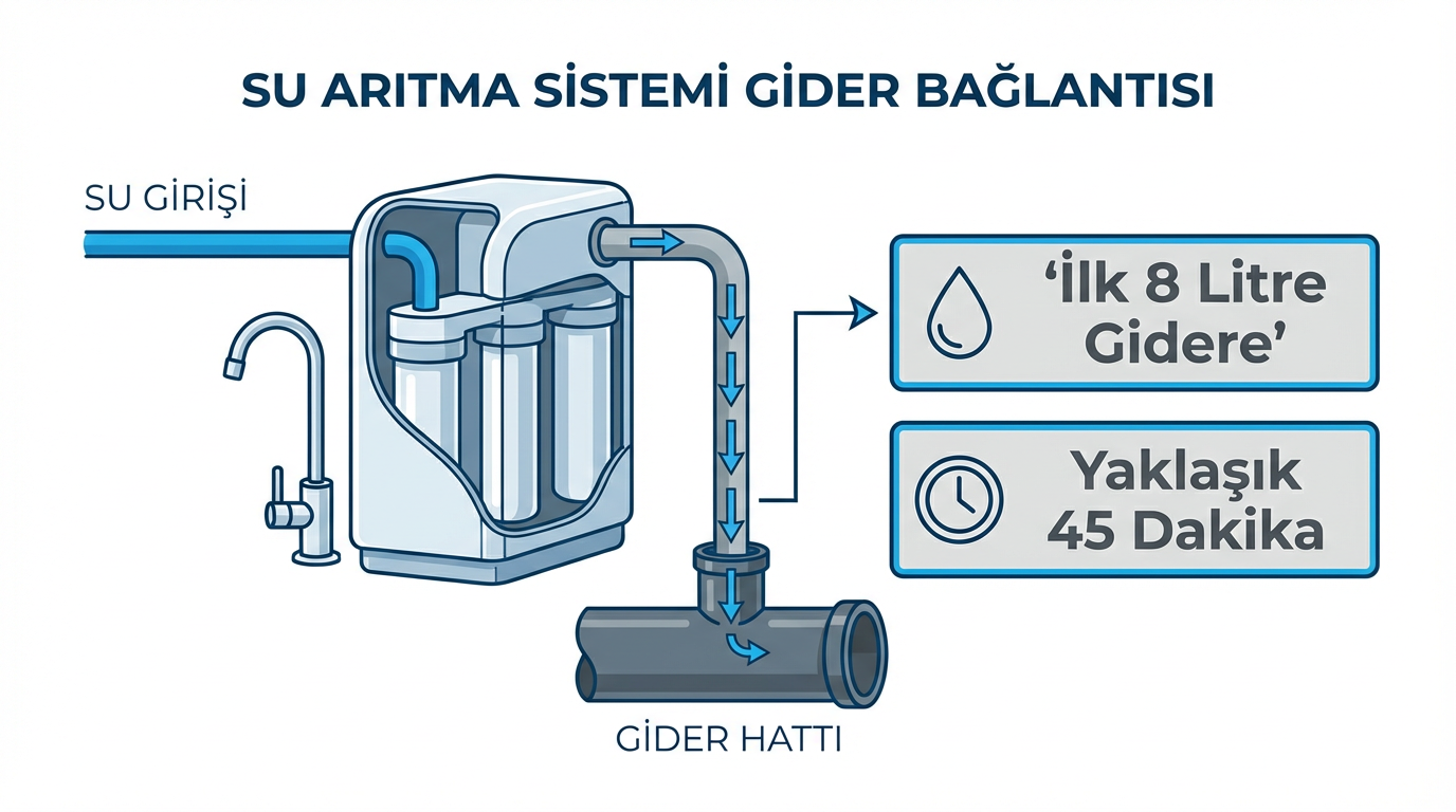 Membran filtre yıkama işlemi