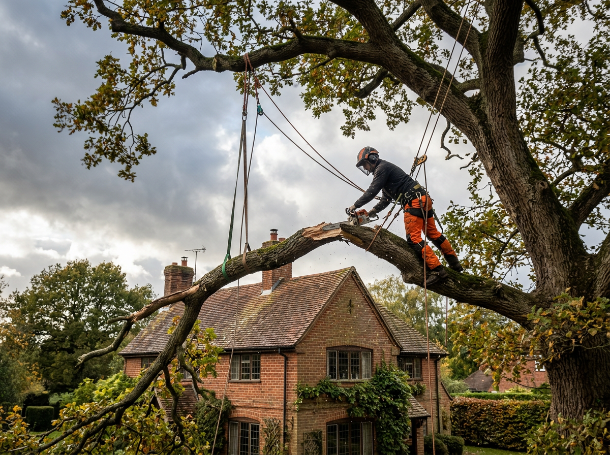 Branch Removal & Cutting work at a Northamptonshire property – photo 2