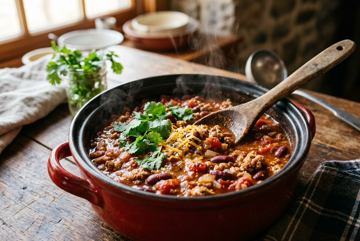 Freezer-Friendly Turkey Chili