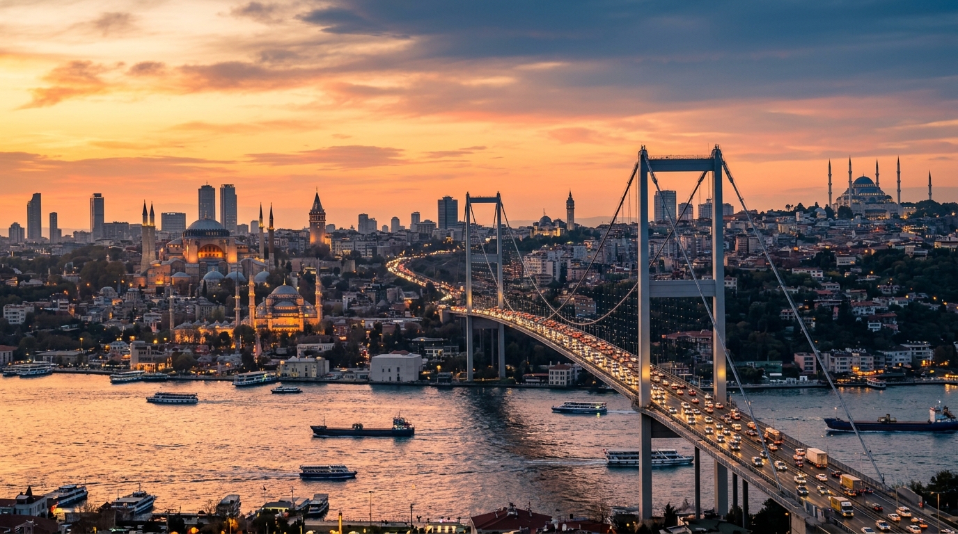 İstanbul manzarası