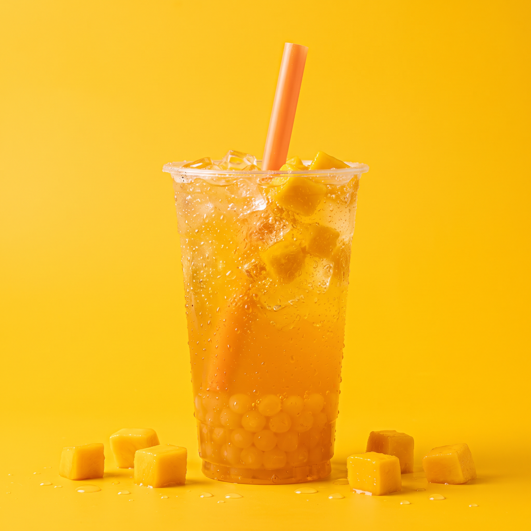 Soda italiana Makumba Drink sabor Mango con perlas explosivas