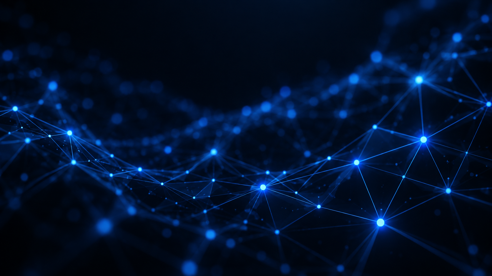 AI neural network abstract background