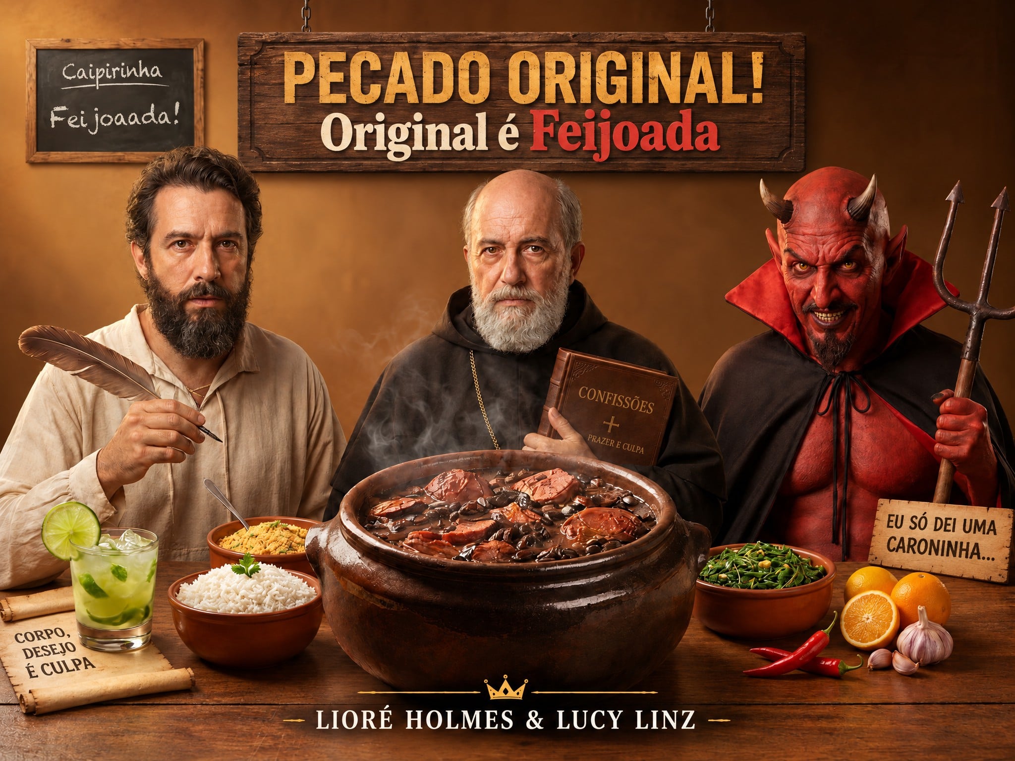 Capa do livro Pecado Original Original é Feijoada