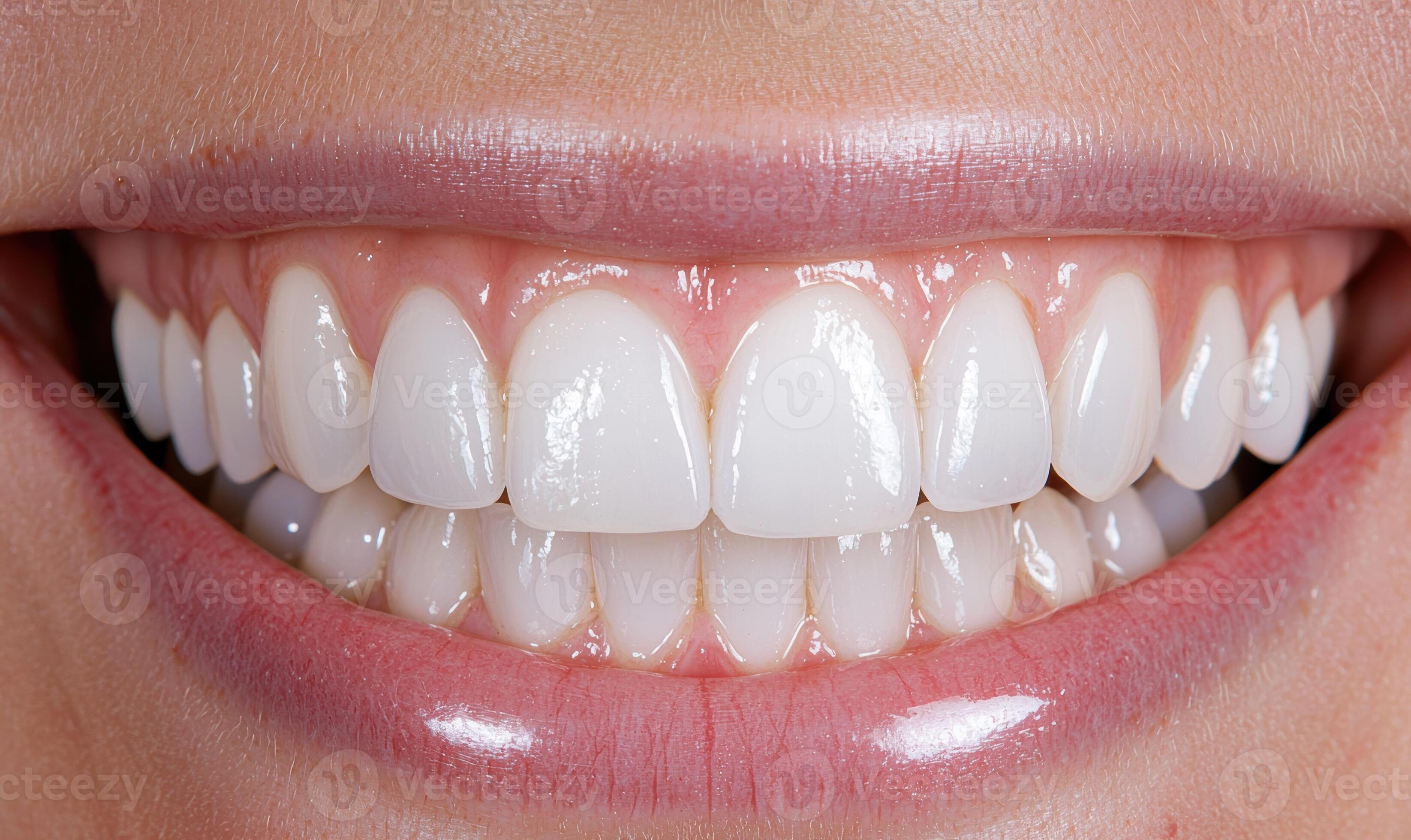 Beautiful smile after composite bonding