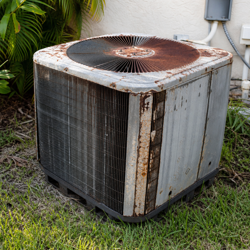 Old Unit Removed