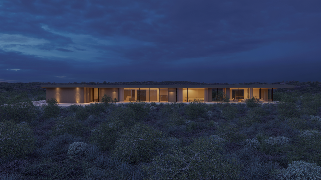 Luxury neighborhood aerial view in Leander Texas