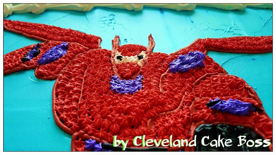 Big Hero 6 Themed Cake