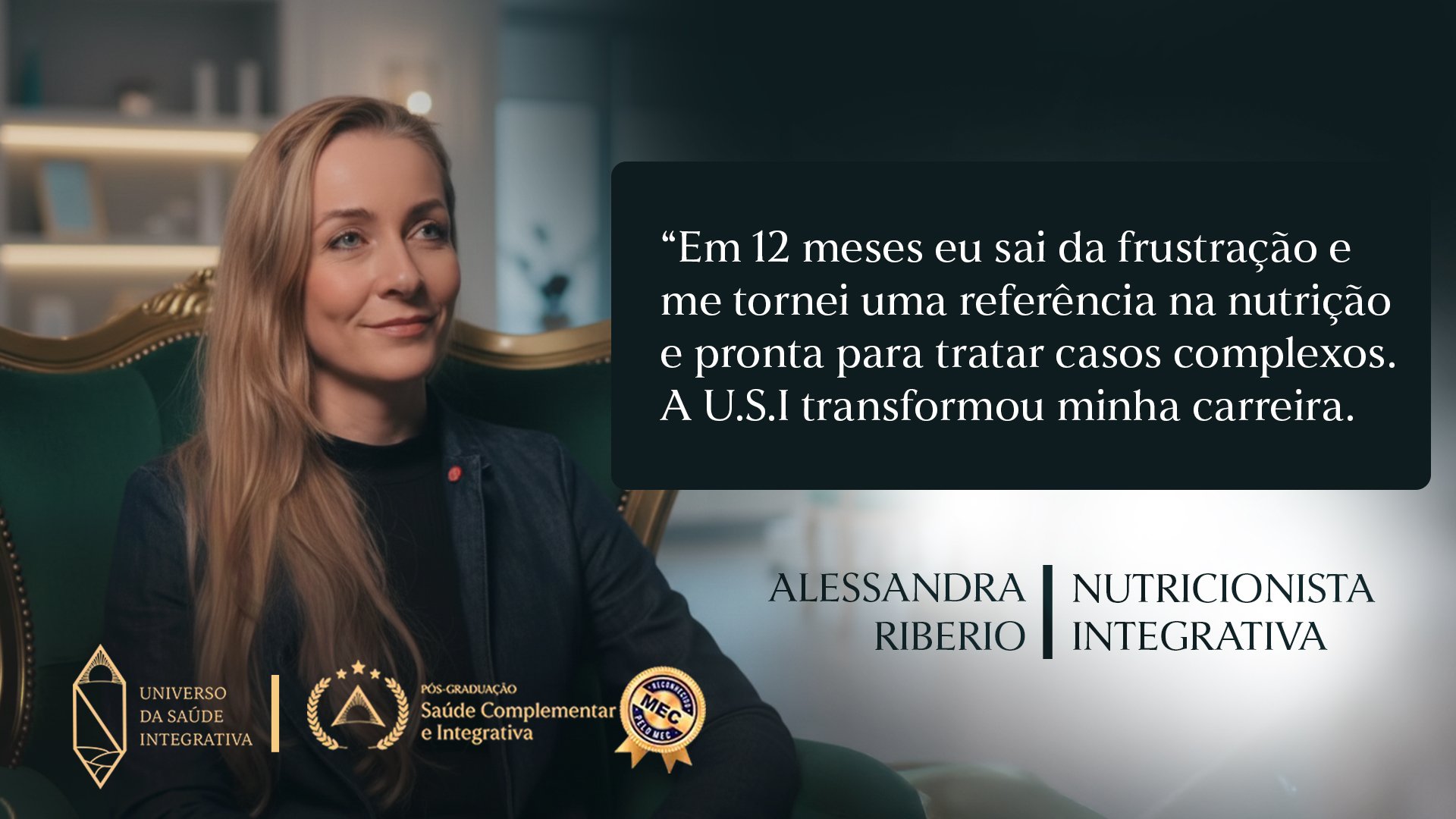 Depoimento de Alessandra Ribeiro