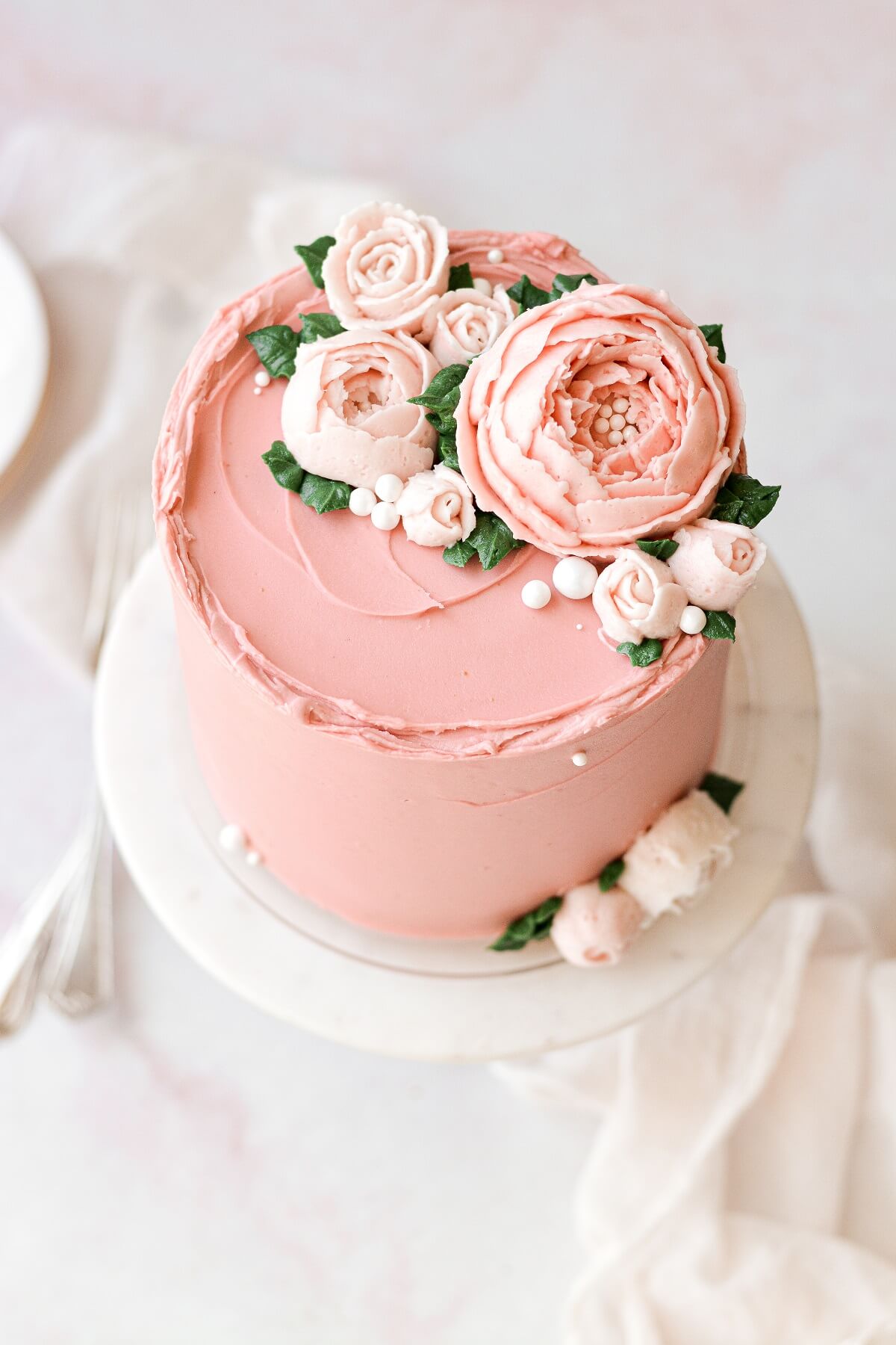 Floral Buttercream Cake