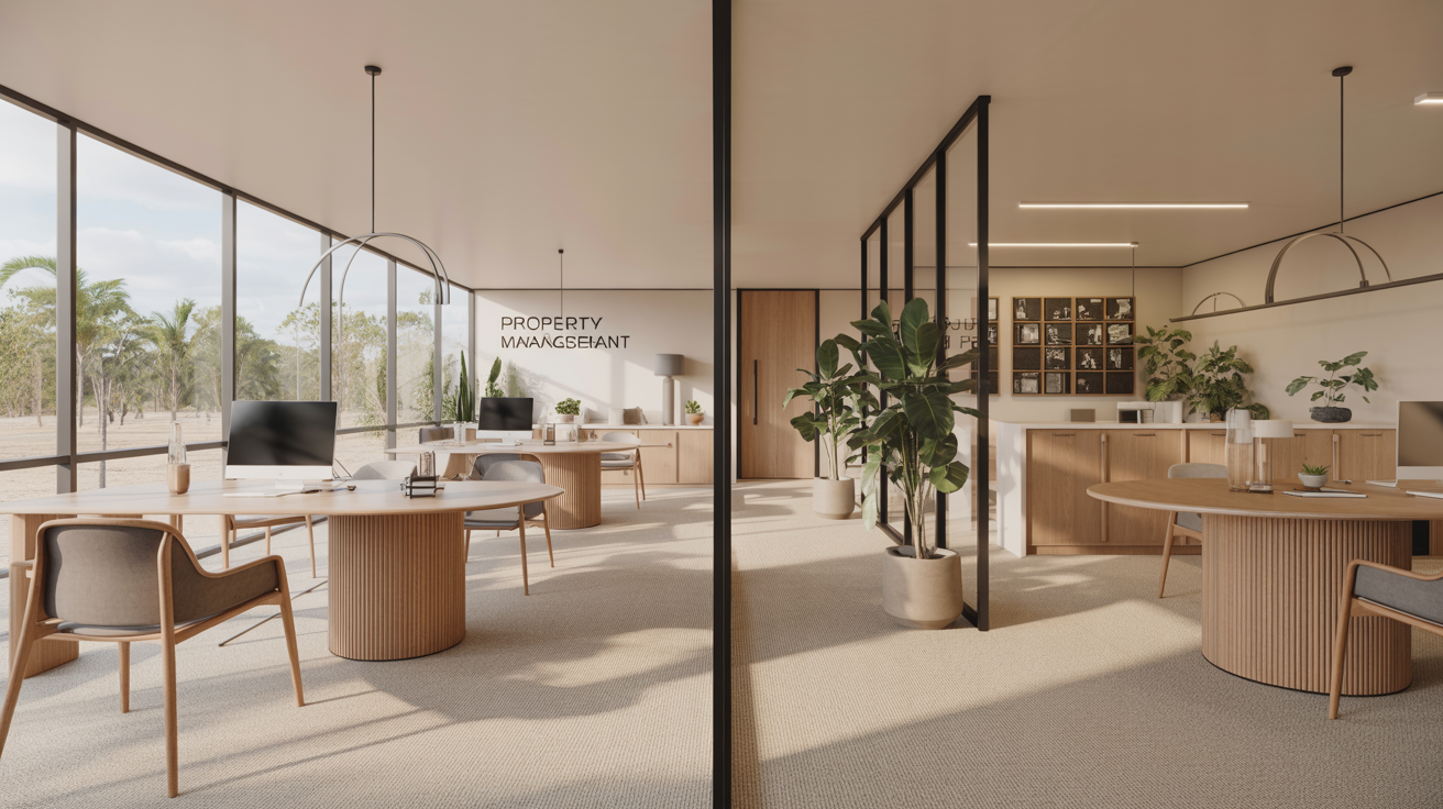 Professional property management office