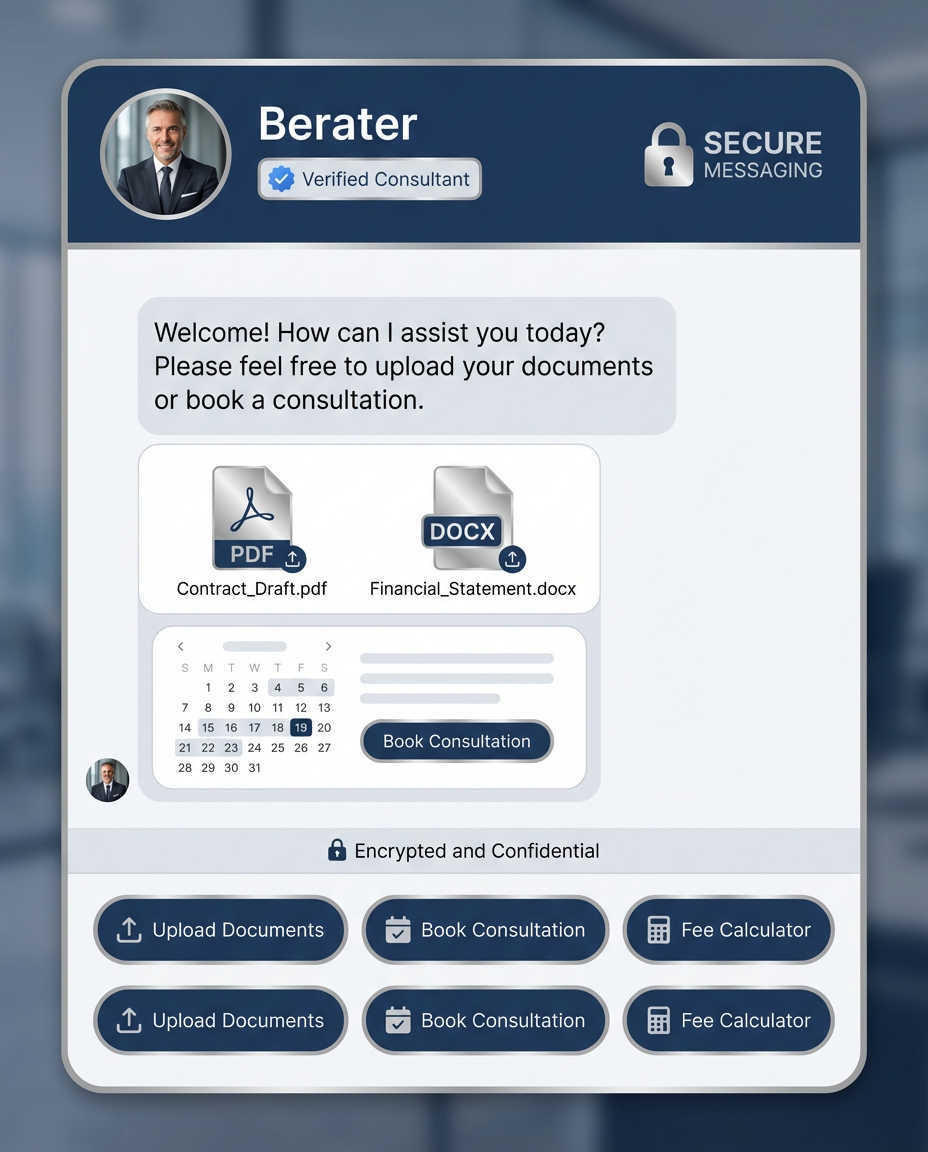 Legal Finance Chat Widget