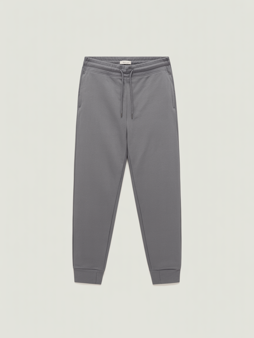 Grey Cotton Joggers