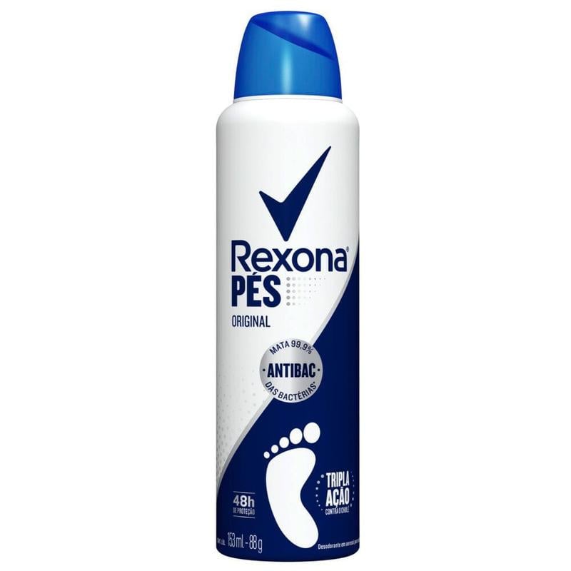 Desodorante Para os Pés Rexona Original Antibac Tripla Ação 153ml