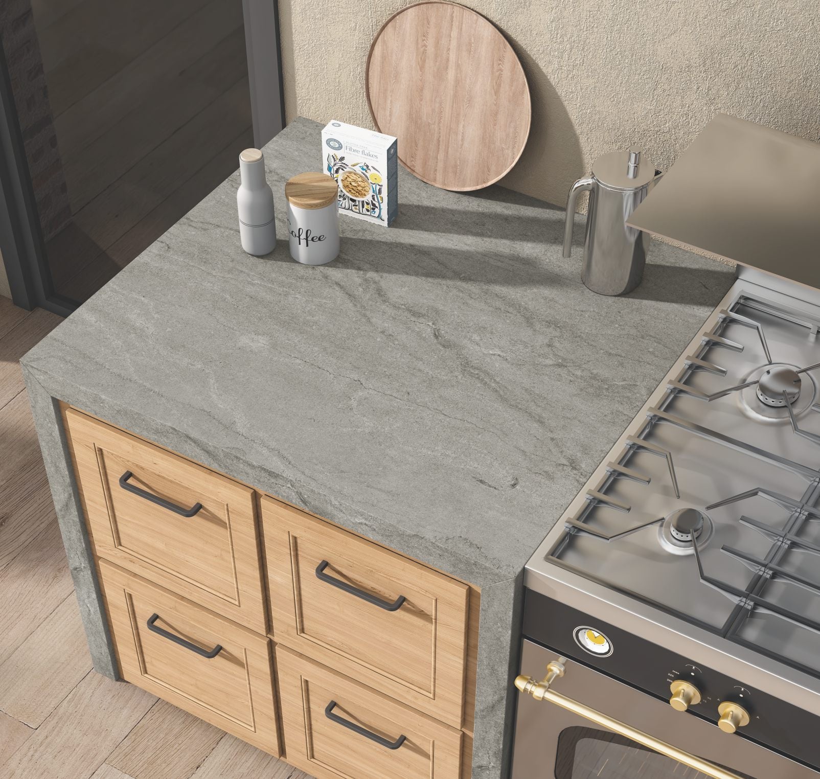 SANDSTONE GRIGIO Installation 2