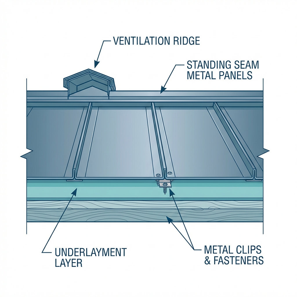 Reference: Standing Seam Metal