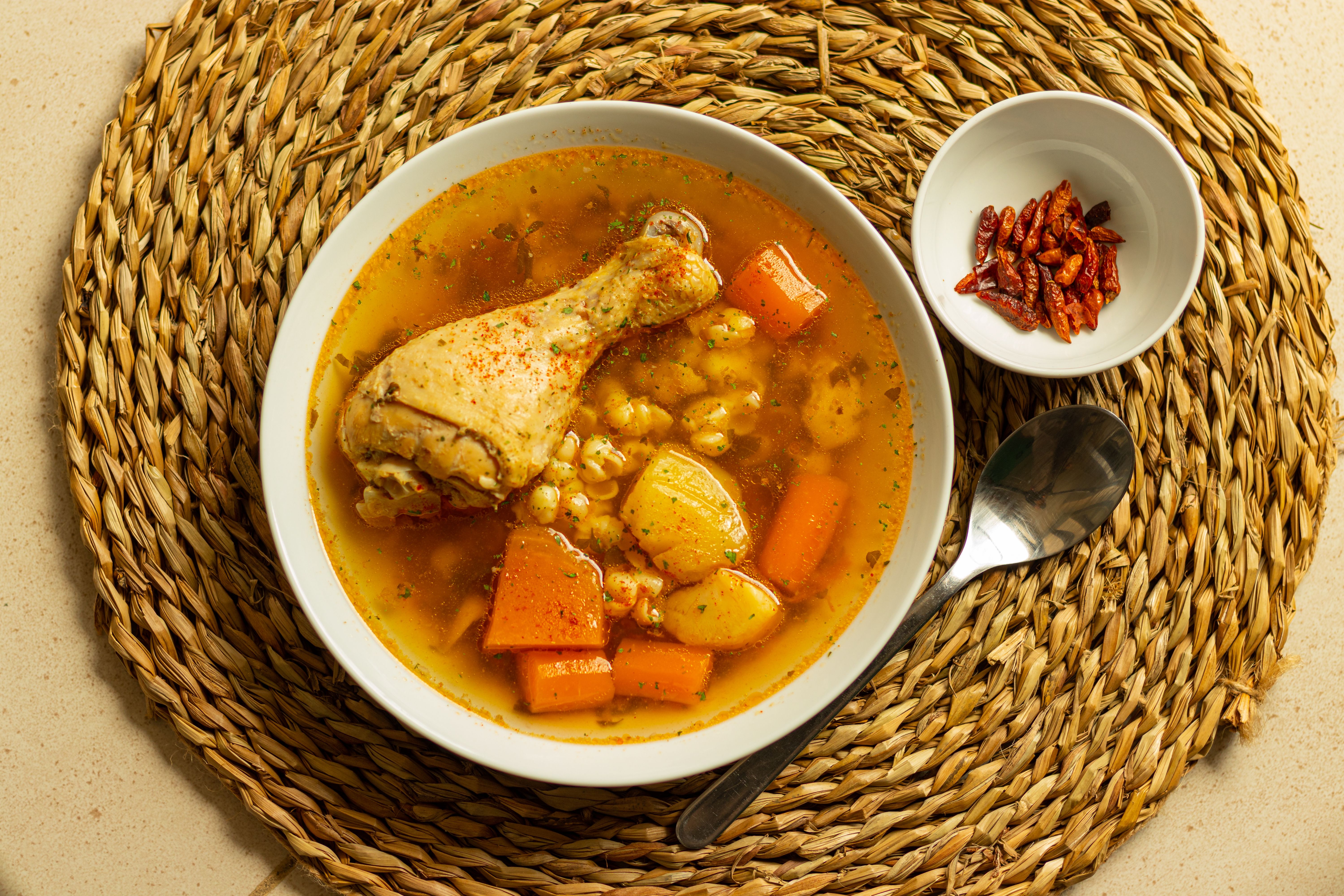 Colombian Ajiaco-Style Potato Soup