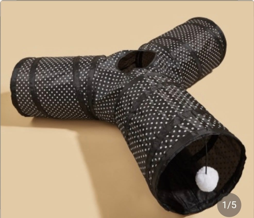 Milo’s Paw Shop™ 3-Way Collapsible Fun Tunnel - main product photo