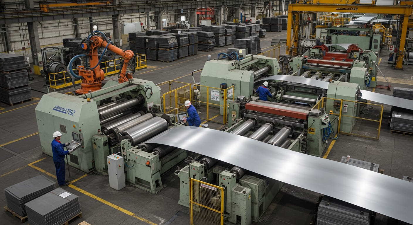 Indústria de Aço Inoxidável