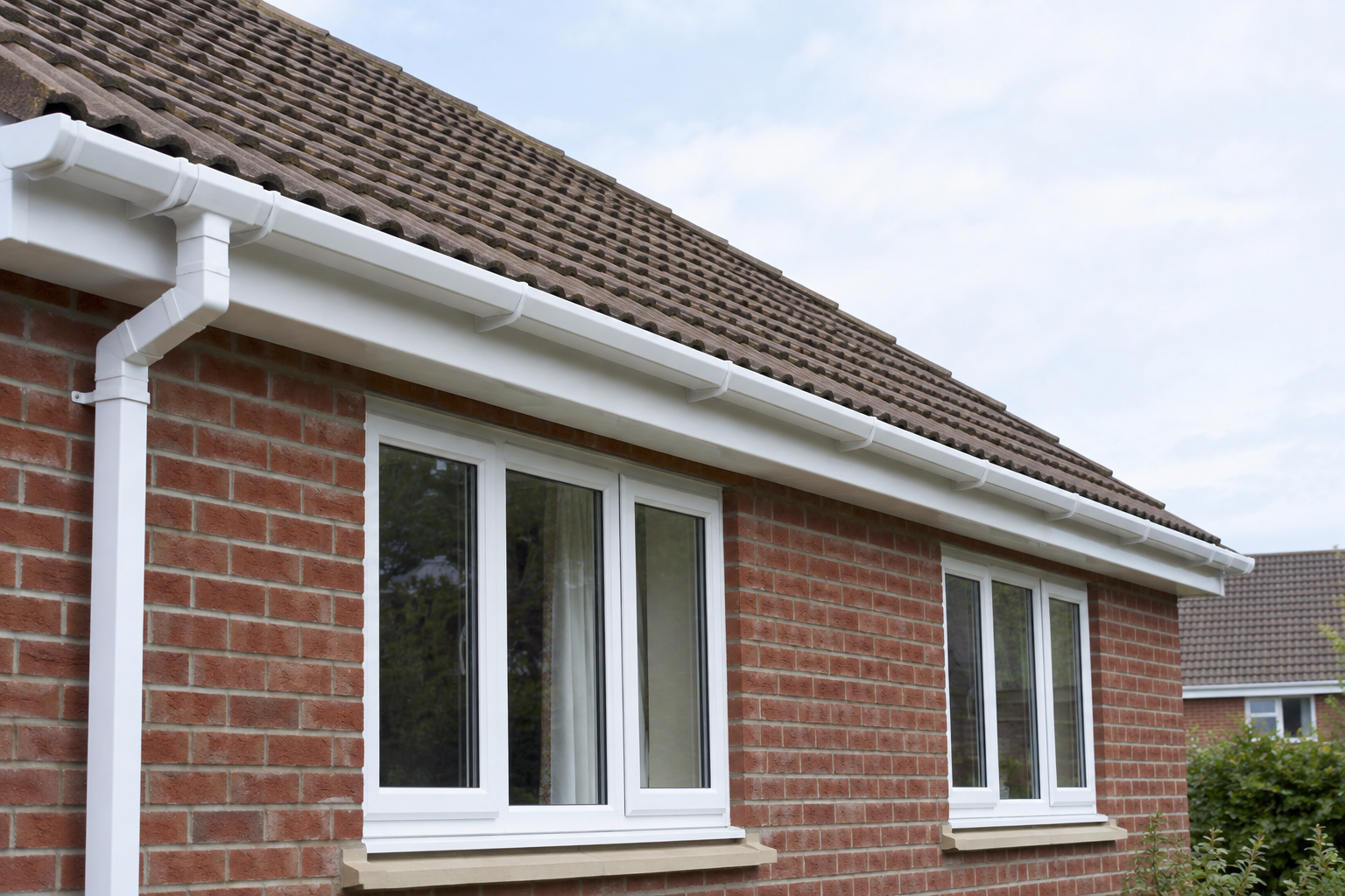 Gutter Replacement – example work on a UK property, photo 3