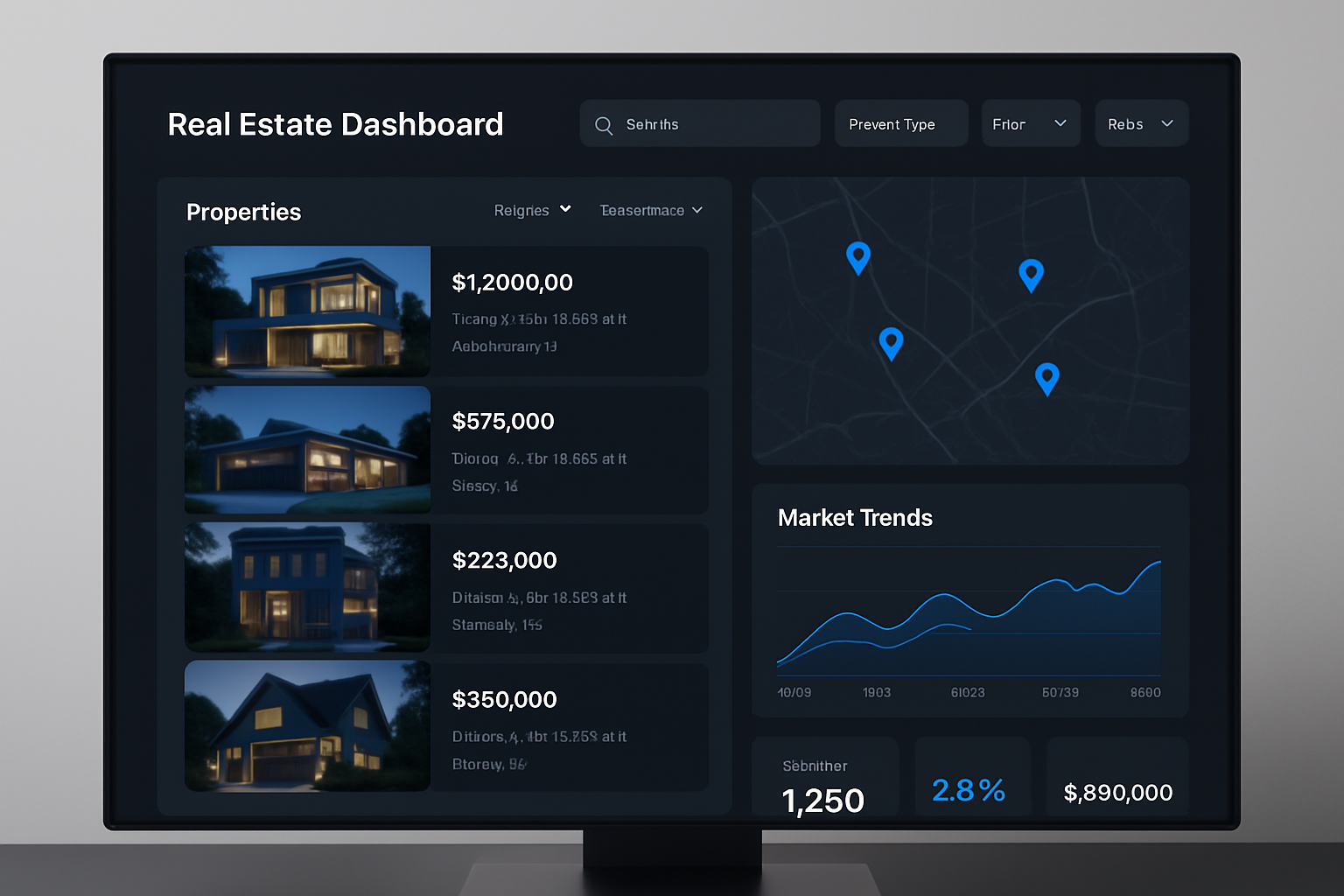 Real Estate Dashboard
