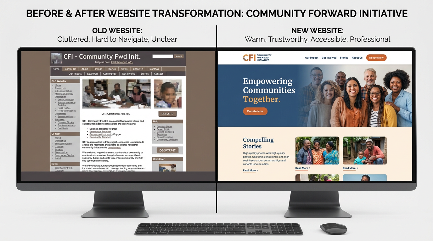 Community Forward Initiative mockup 4