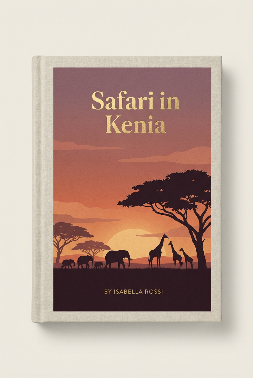 Buchcover: Safari in Kenia