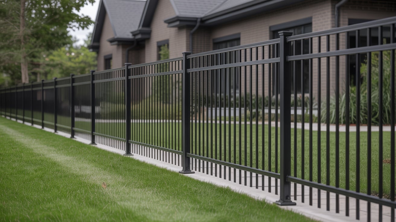 Clôtures en métal