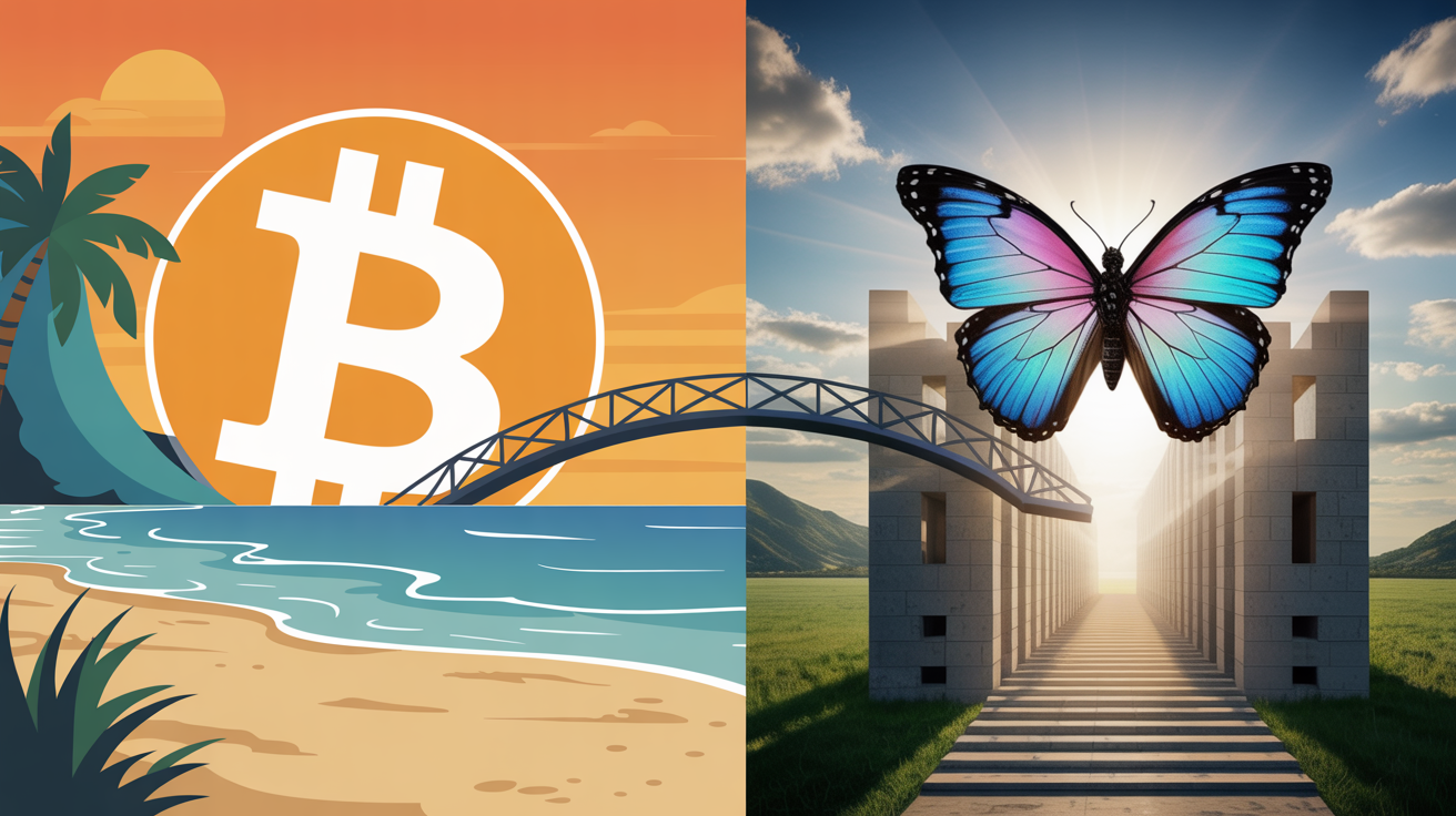 Bitcoin to CECOT transformation