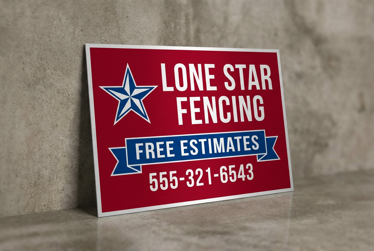 Lone Star Fencing - Red White Blue