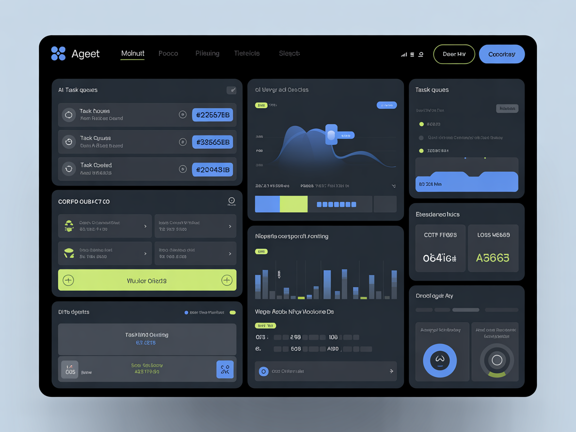 AI Agent Dashboard Interface