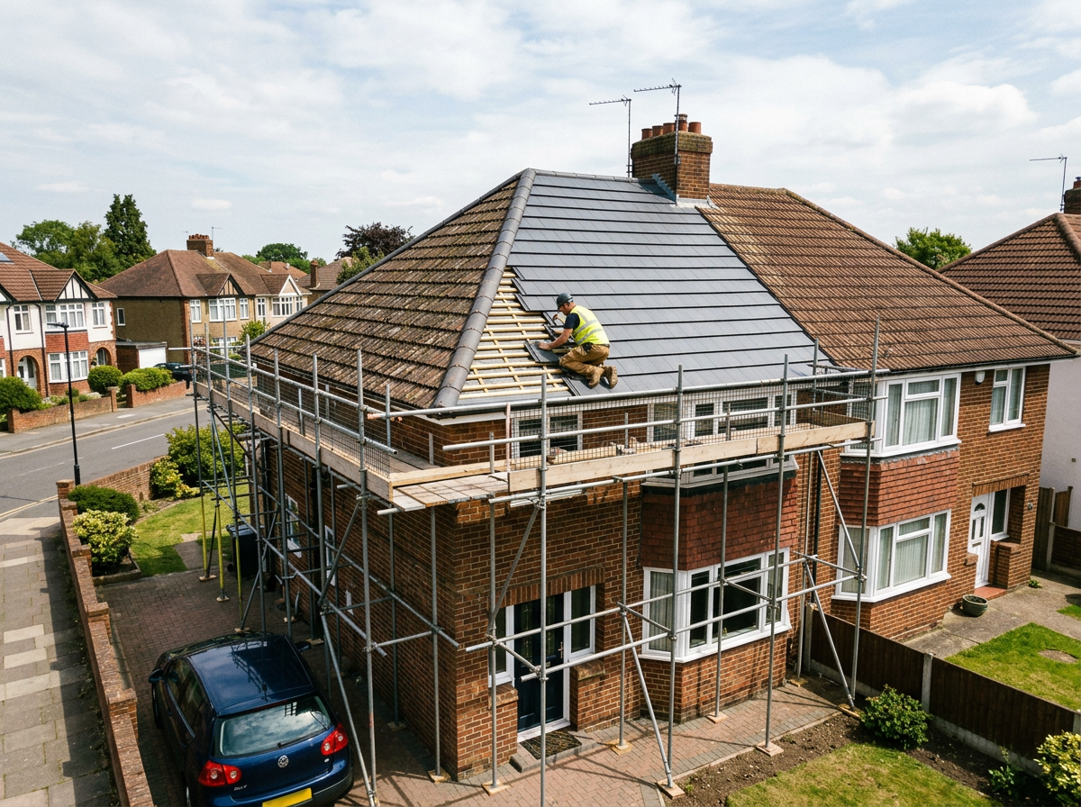 Roof Replacements work example 3