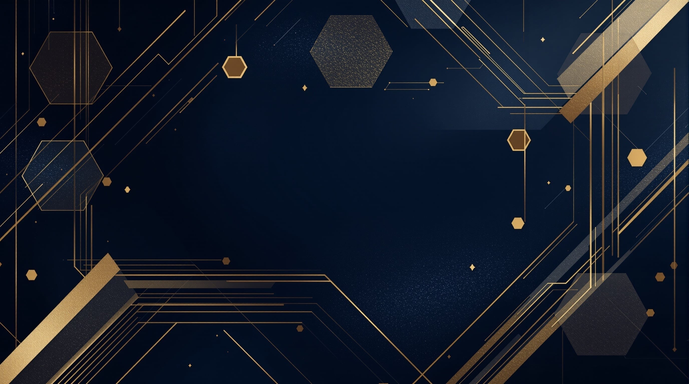 Elegant geometric gold pattern background