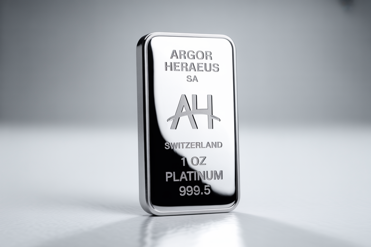 Argor-Heraeus 1 oz Platinum Bar