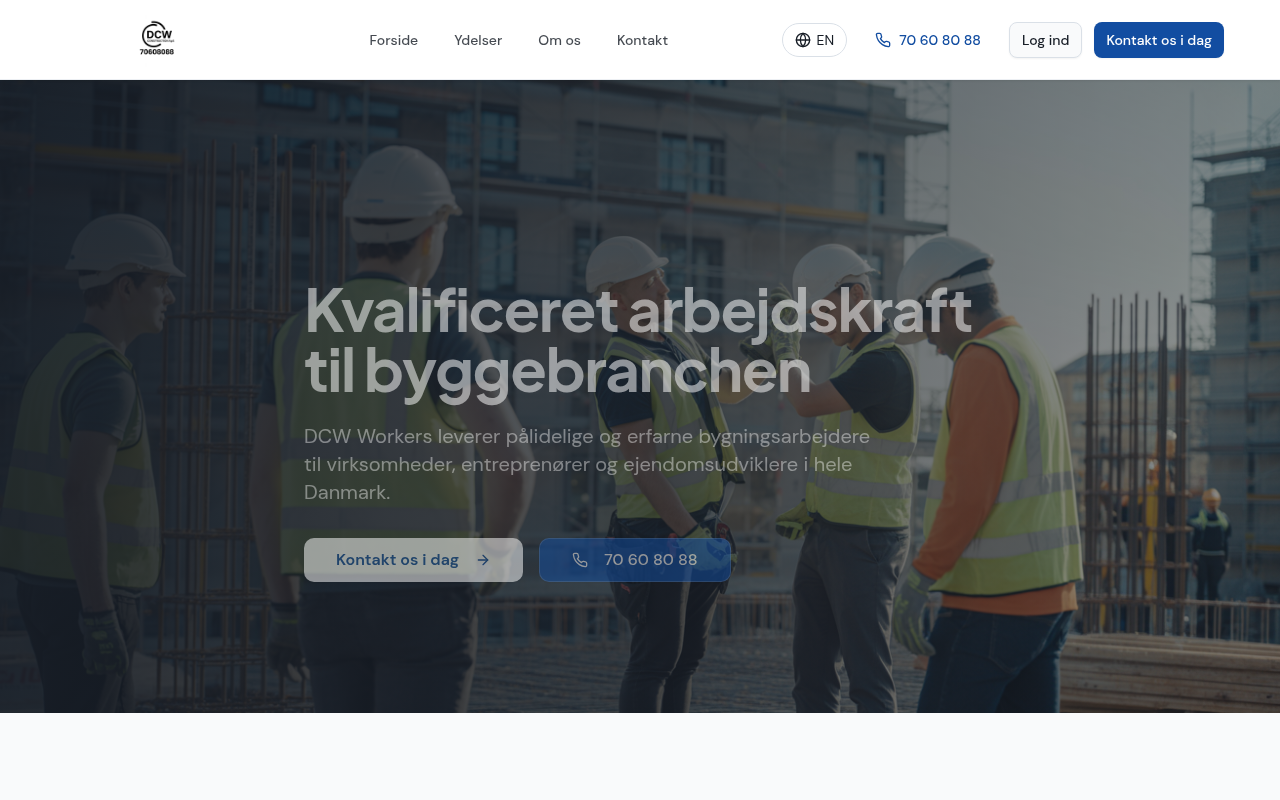 DCW Workers website screenshot