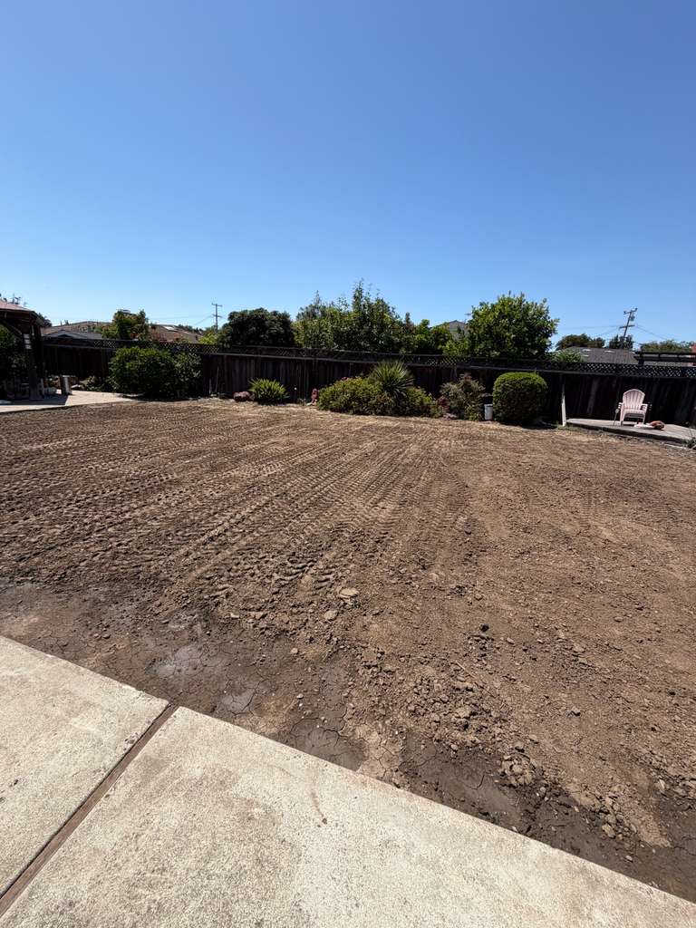Completed Pool Removal - Graded Yard