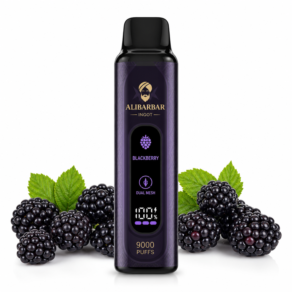 Alibarbar Rich 8000 8000 Puffs Disposable Vape – Blackberry Ice