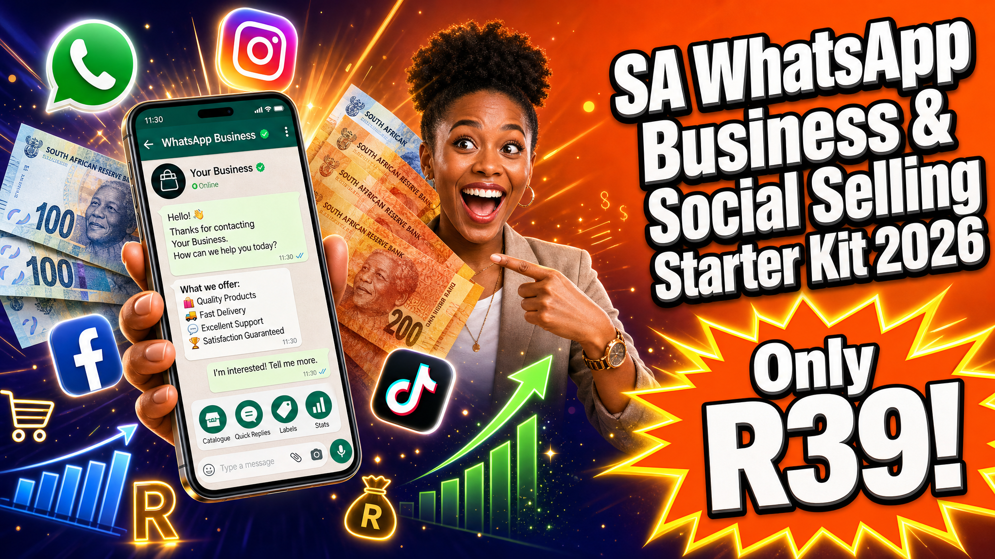 SA WhatsApp Business & Social Selling Starter Kit 2026