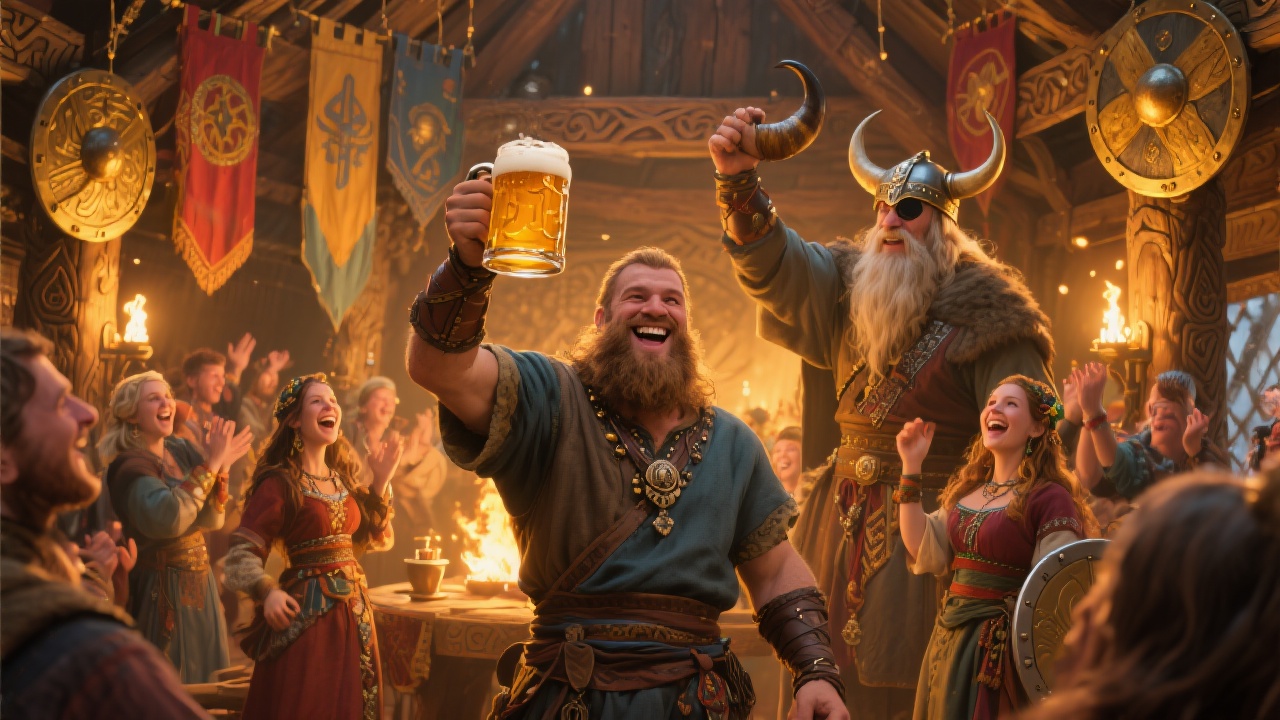 Pascal als nordischer Held