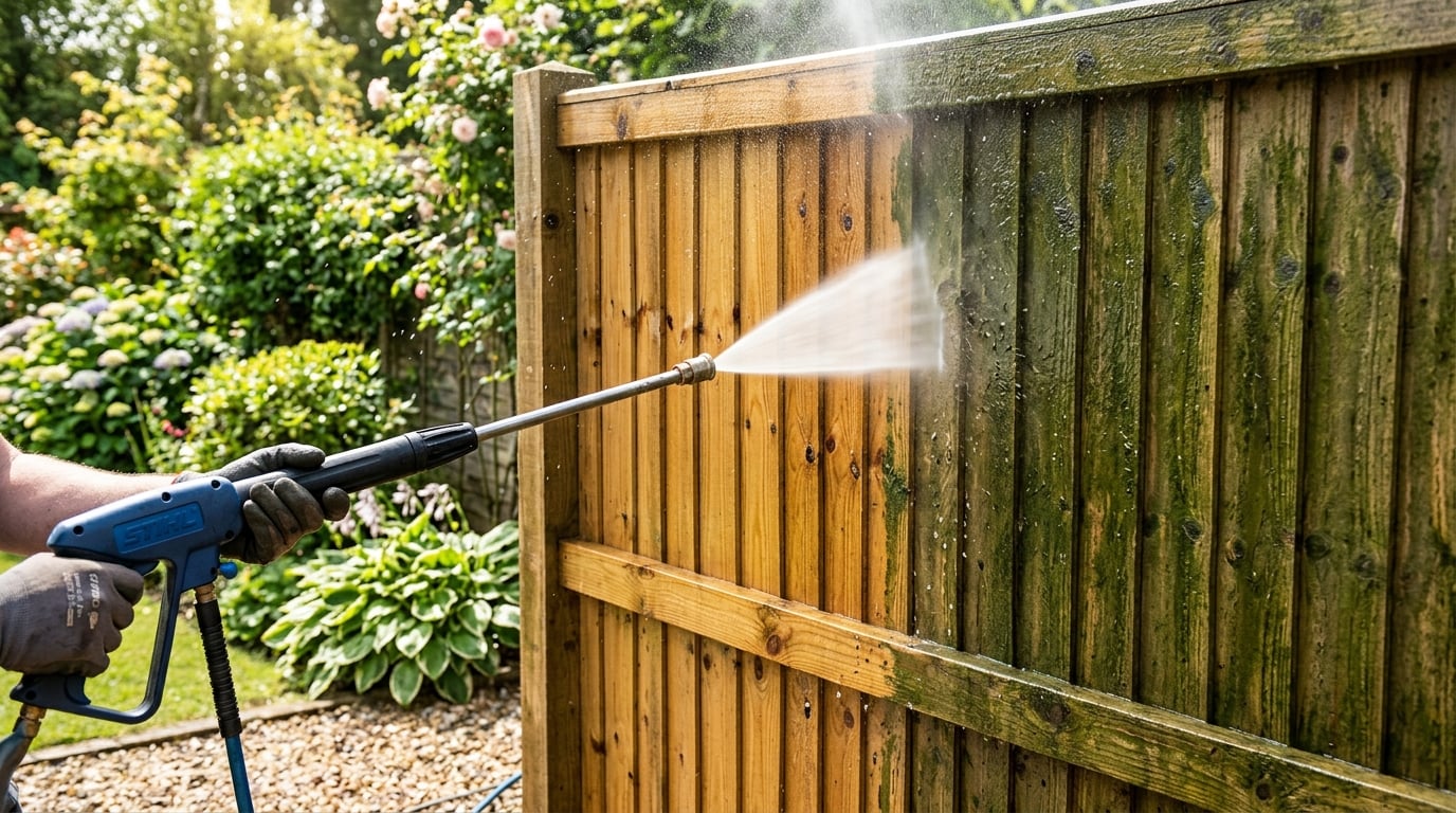 Fence Cleaning - C1 Home Improvements